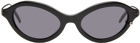 Justine Clenquet SSENSE Exclusive Black Neve Sunglasses