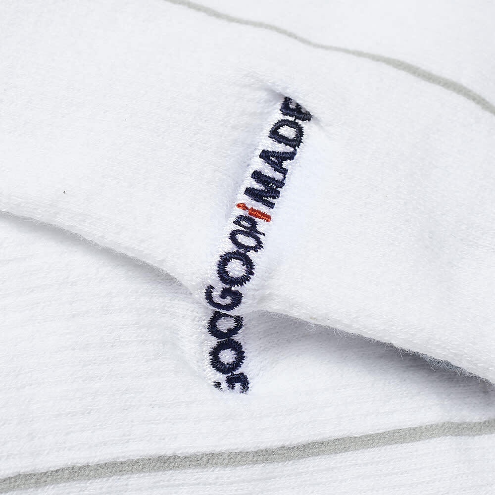 GOOPiMADE Men's GSK-01 COOLMAX Tabi Socks in White GOOPiMADE