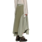 OUR LEGACY Taupe Petti Midi Skirt