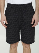 Valentino Toile Iconographe Cotton Bermuda Shorts