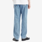 Róhe Men's Straight Leg Jeans in Denim Blue