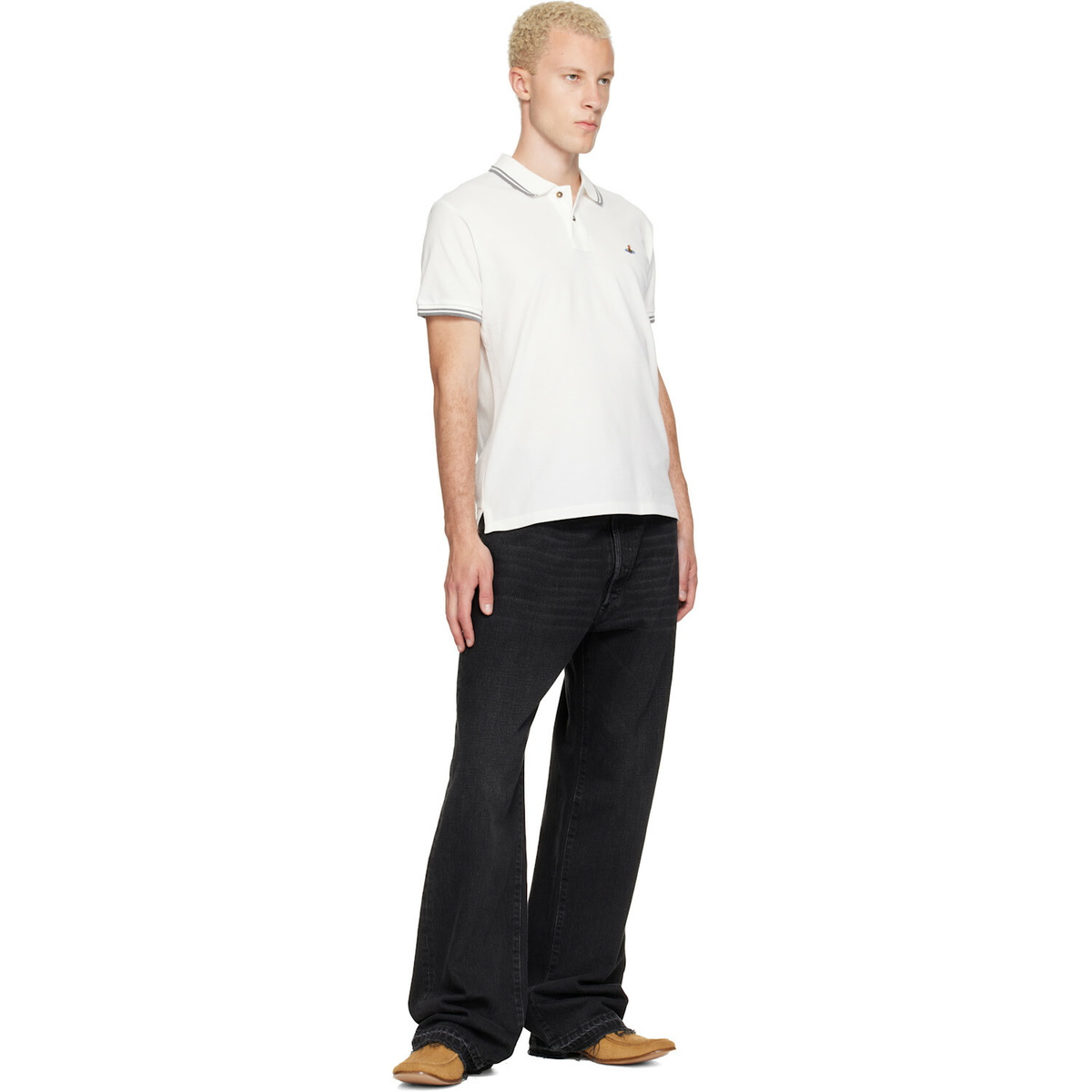 Vivienne Westwood White Classic Polo