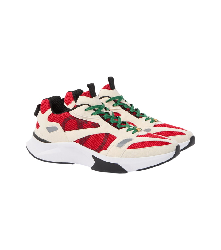 Photo: Valentino Garavani VLogo mesh sneakers