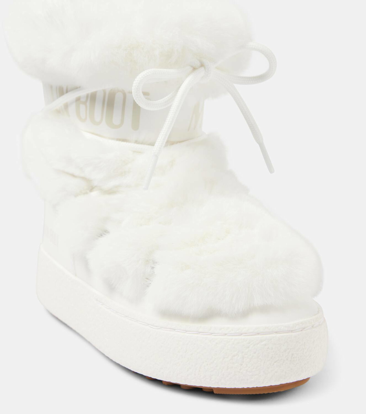 Moon Boot MB Ltrack faux-fur trimmed snow boots Moon Boot