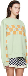 Thames MMXX Green Letters Sweatshirt