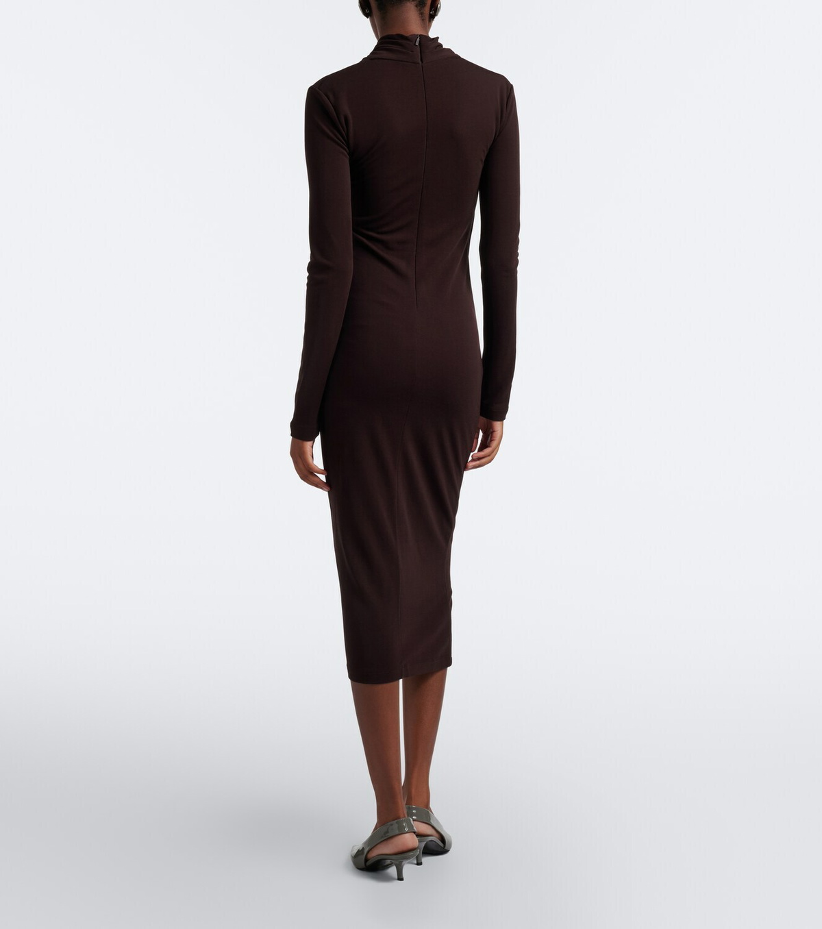 Max Mara Jersey midi dress