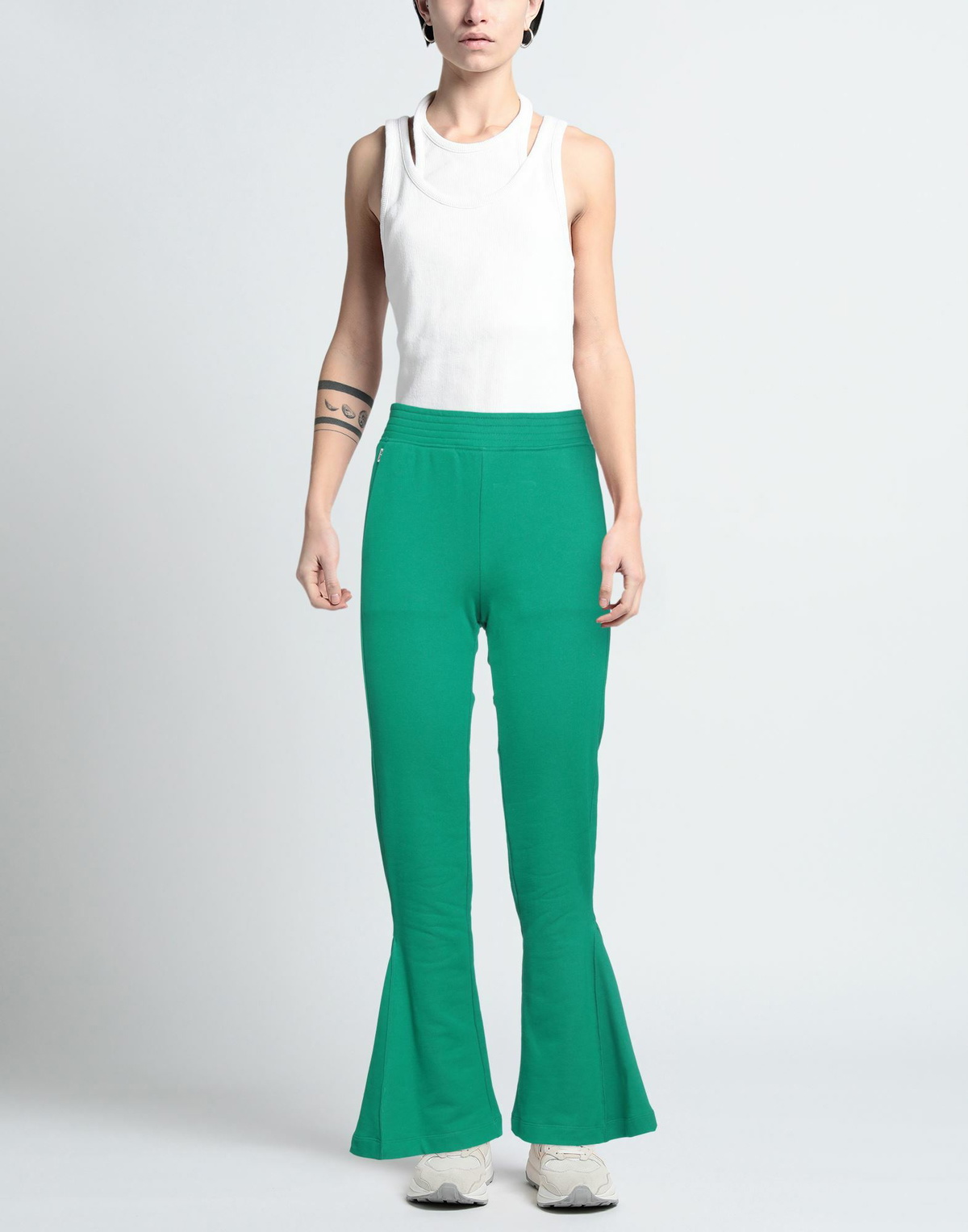 Jijil Womens Pants in Green