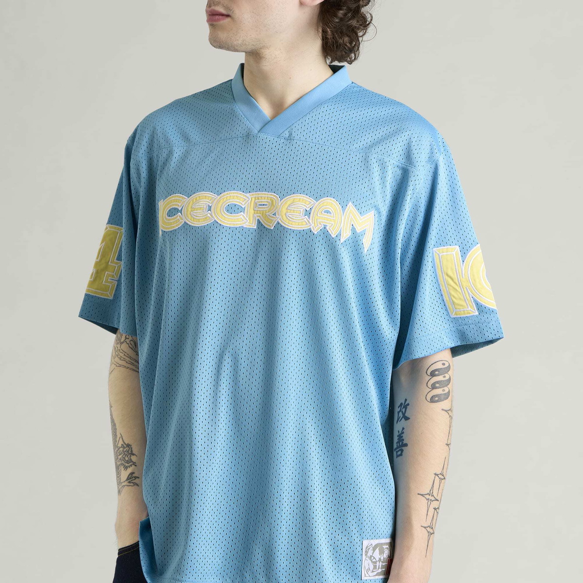 ICECREAM Men's IC Football Top in Blue