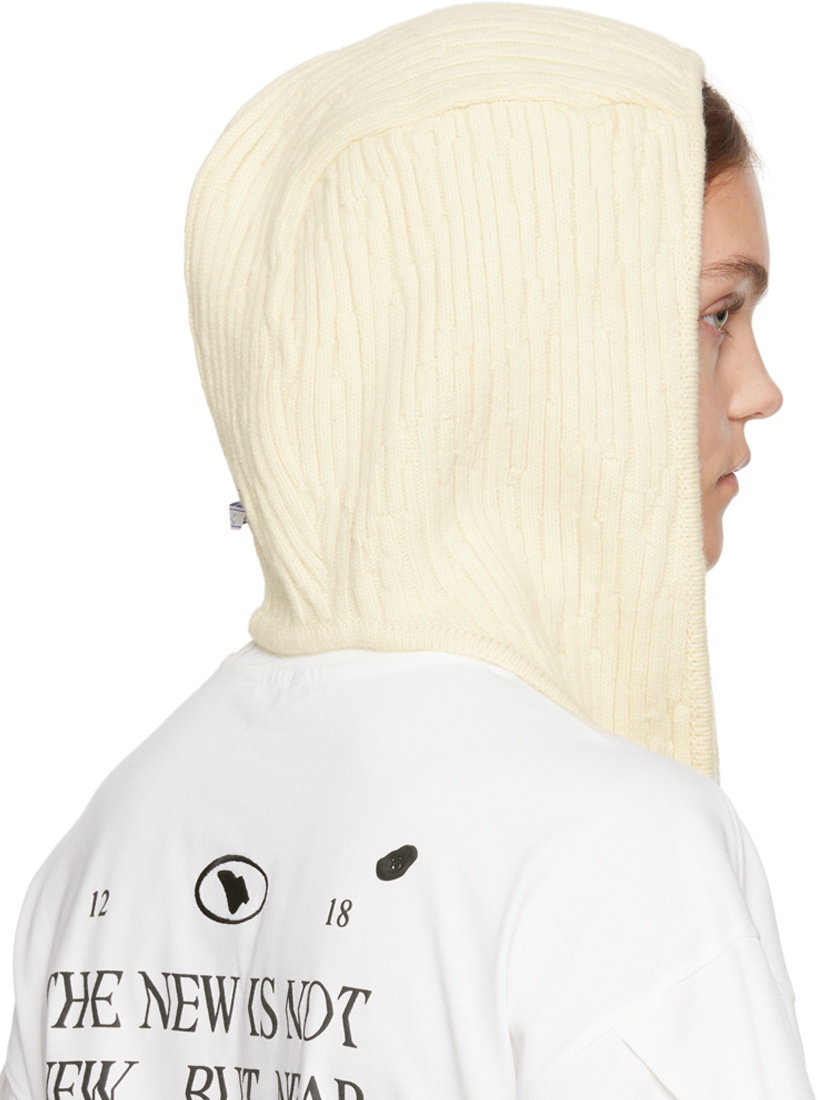 ADER error White Ear Flap Beanie