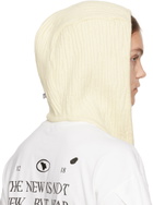 ADER error White Ear Flap Beanie