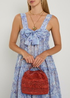 Chloe Floral-print Tiered Cotton Midi Dress Blue