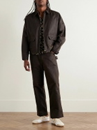 BODE - Waxed-Cotton Jacket - Brown