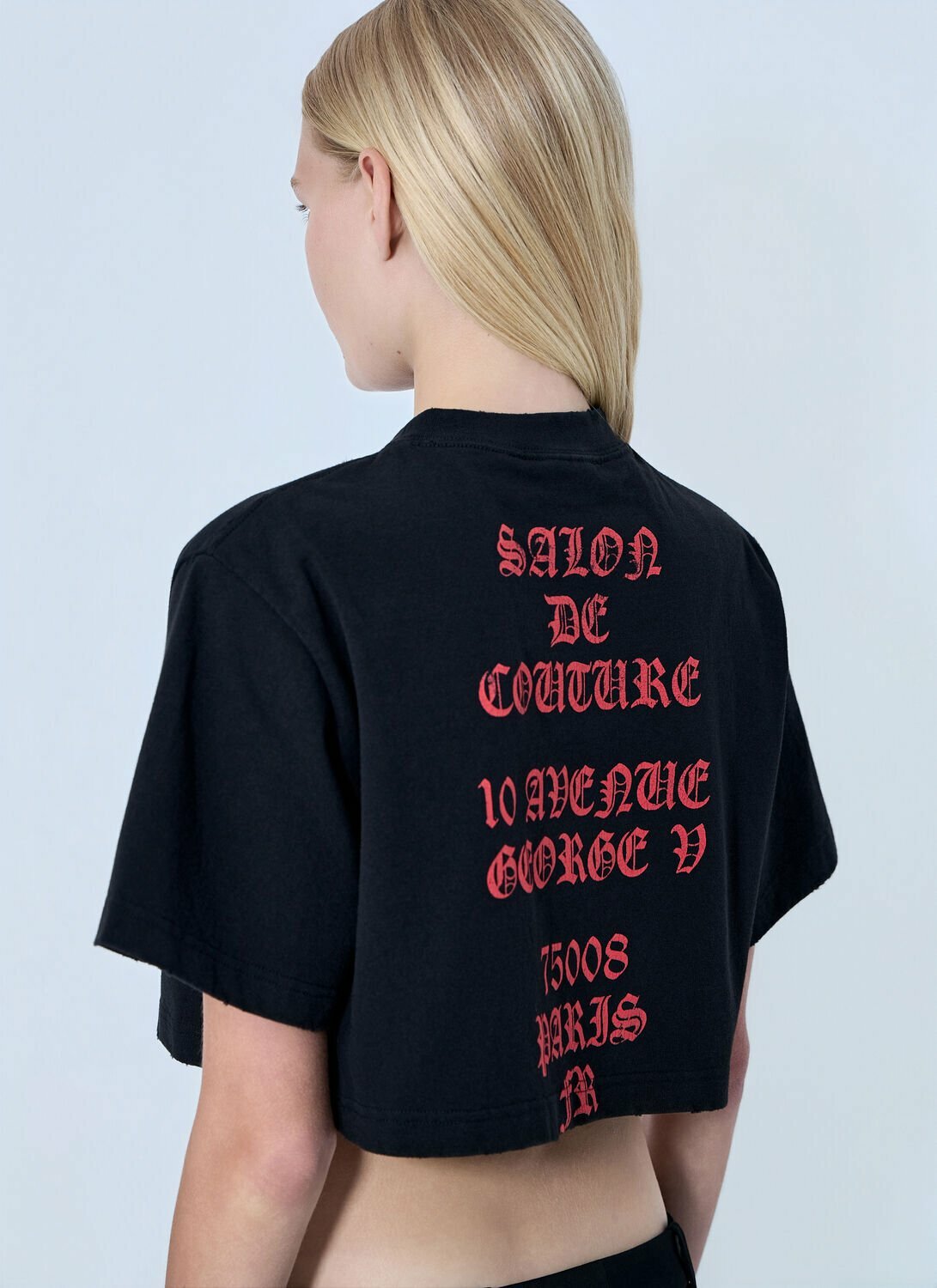 Balenciaga Cropped T-Shirt