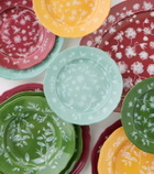 Cabana x Ginori 1735 floral porcelain dinner plate