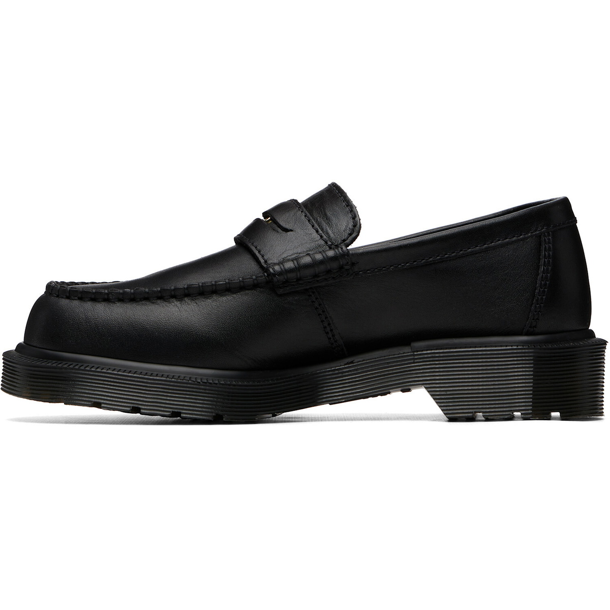 Dr. Martens Black Penton Classic Calf Leather Loafers