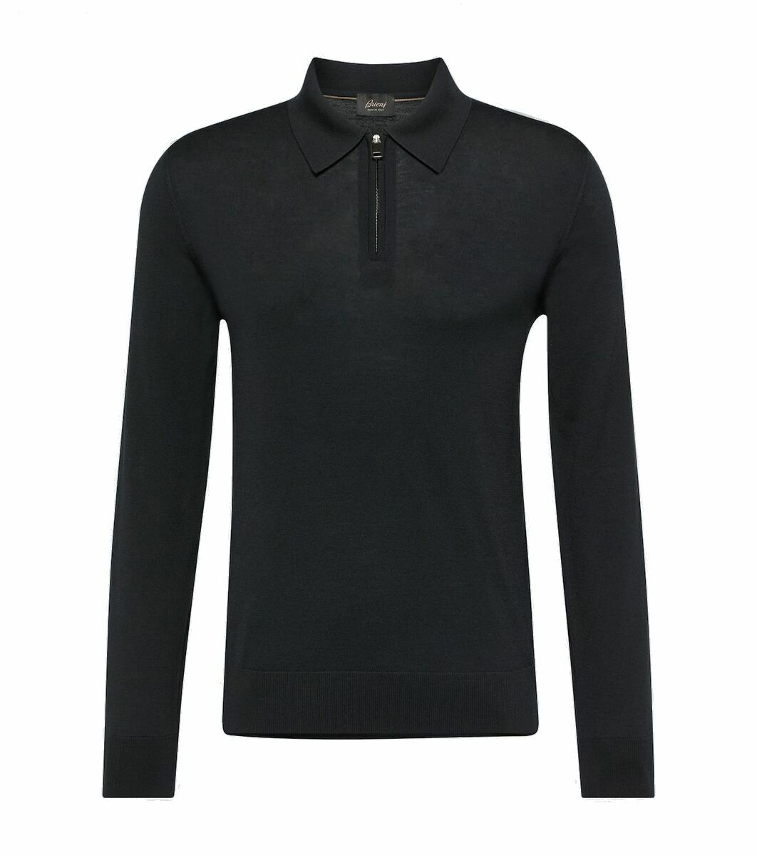 Brioni Wool polo shirt Brioni