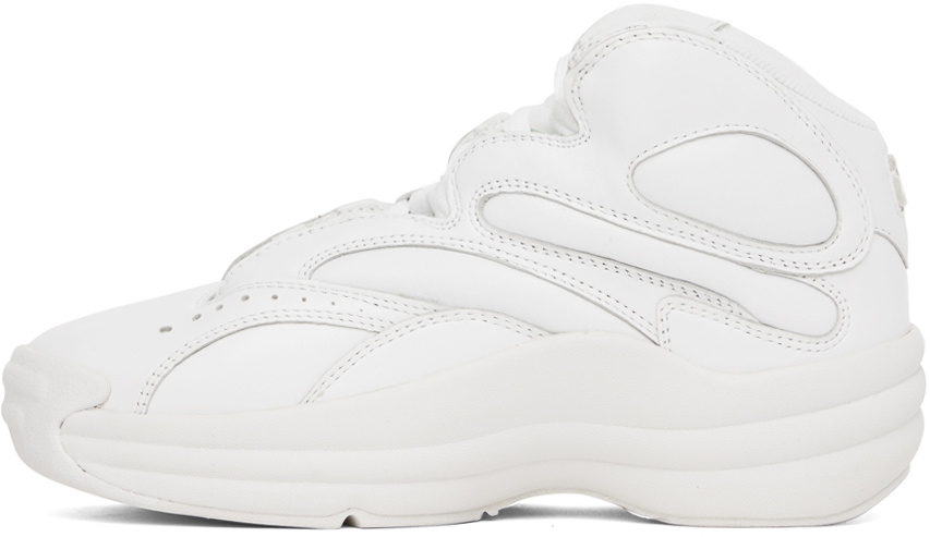 Alexander Wang White AW Hoop Sneakers