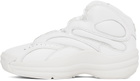 Alexander Wang White AW Hoop Sneakers