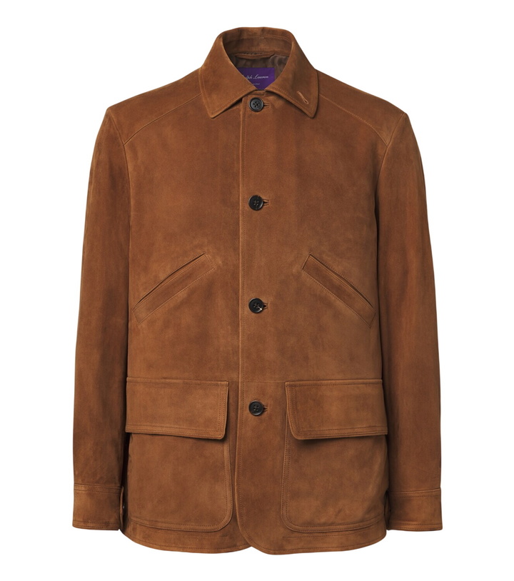 Photo: Ralph Lauren Purple Label Suede jacket
