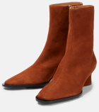 Zimmermann - Crescent suede ankle boots