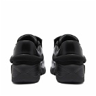 Raf Simons Men's Antei Oversized Sneakers in Black/Off-White
