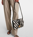 Khaite Blake calf hair crossbody bag