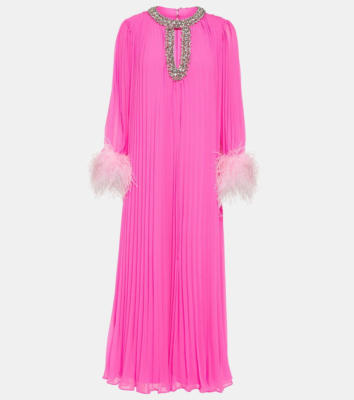 self portrait pink feather dress Pink Taffeta Feather Mini Dress self-portrait