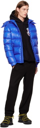 Moncler Blue Maya Down Jacket