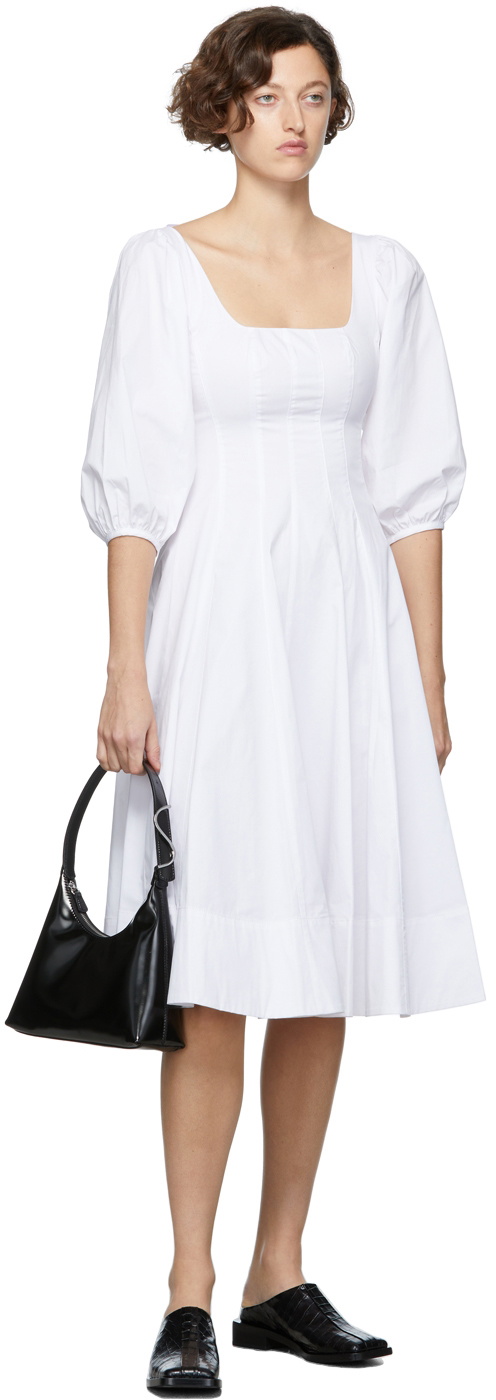 Staud White Swell Dress Staud