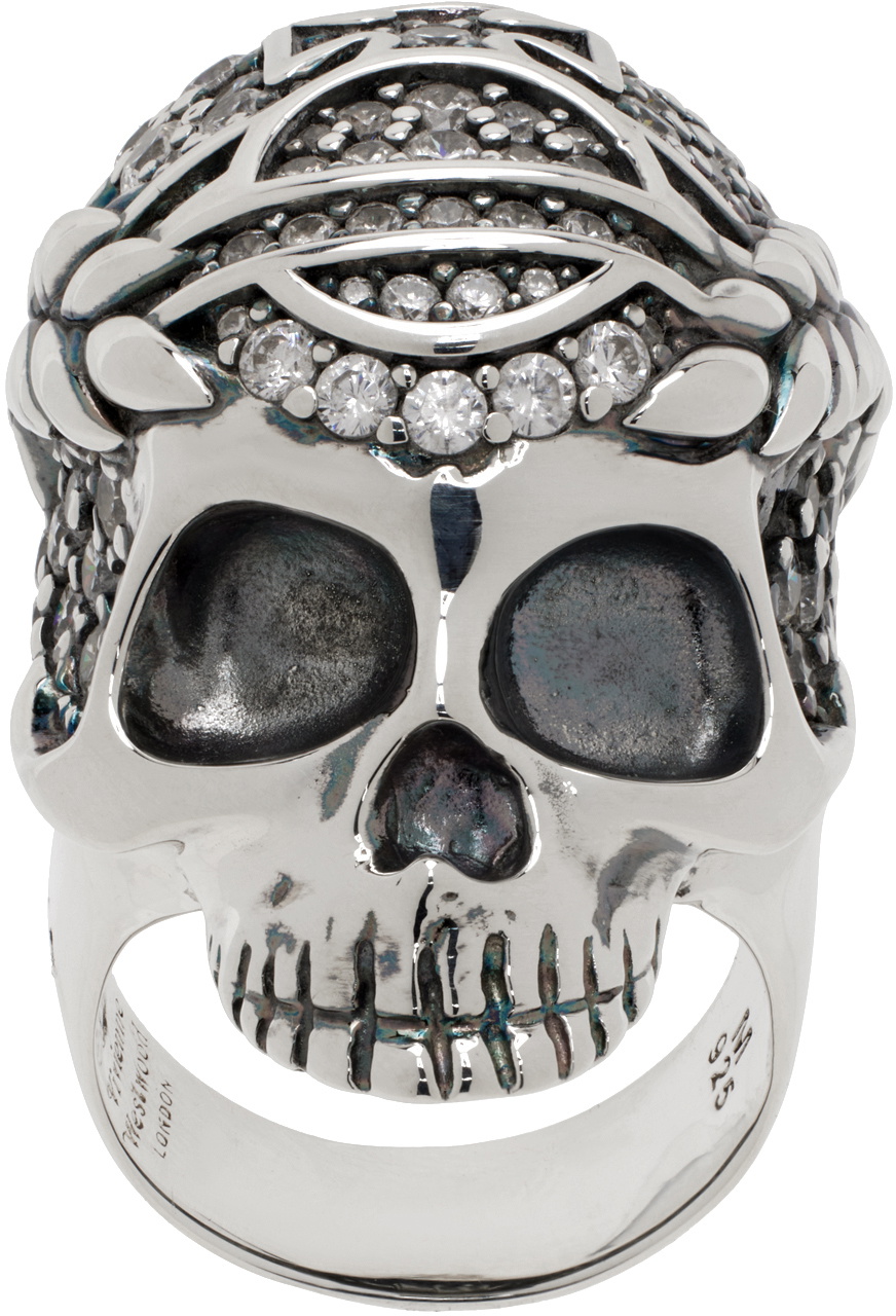 Vivienne Westwood Silver Skull Ring