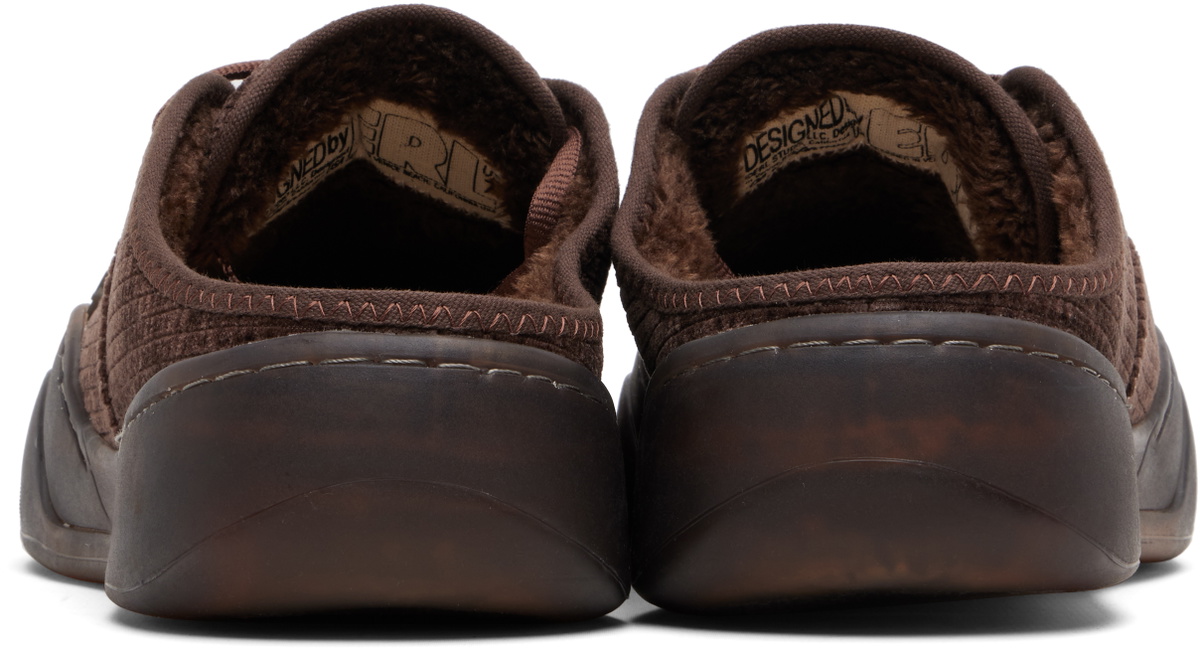 ERL Brown Corduroy Camino Sneakers