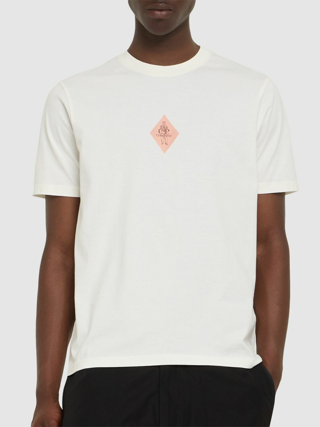 Tシャツ・カットソー C.P. COMPANY ARTWORK LOGO T-SHIRT Jersey Logo T-Shirt C.P. COMPANY | Blondie Shop