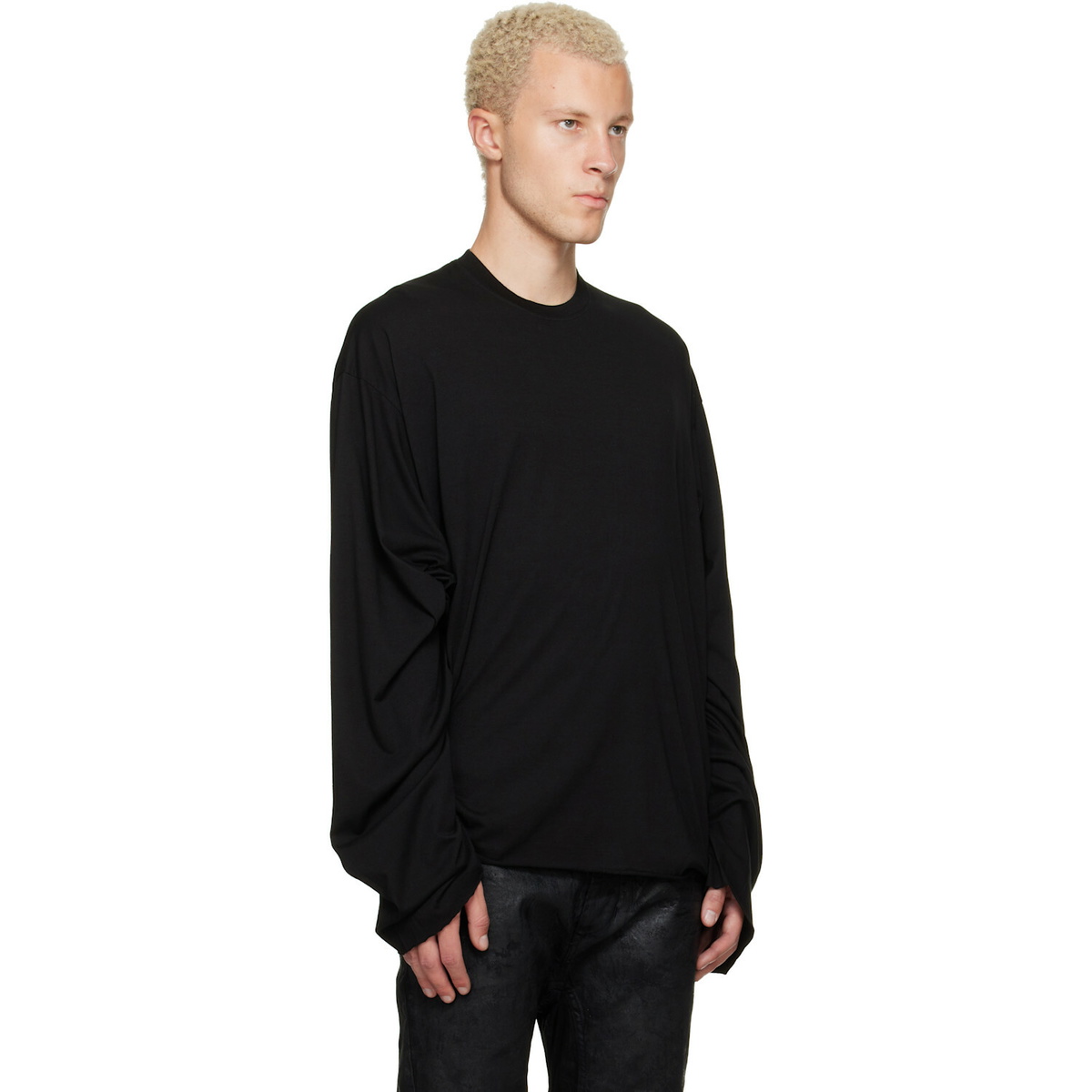Julius Black Long Sleeve Over T-shirt