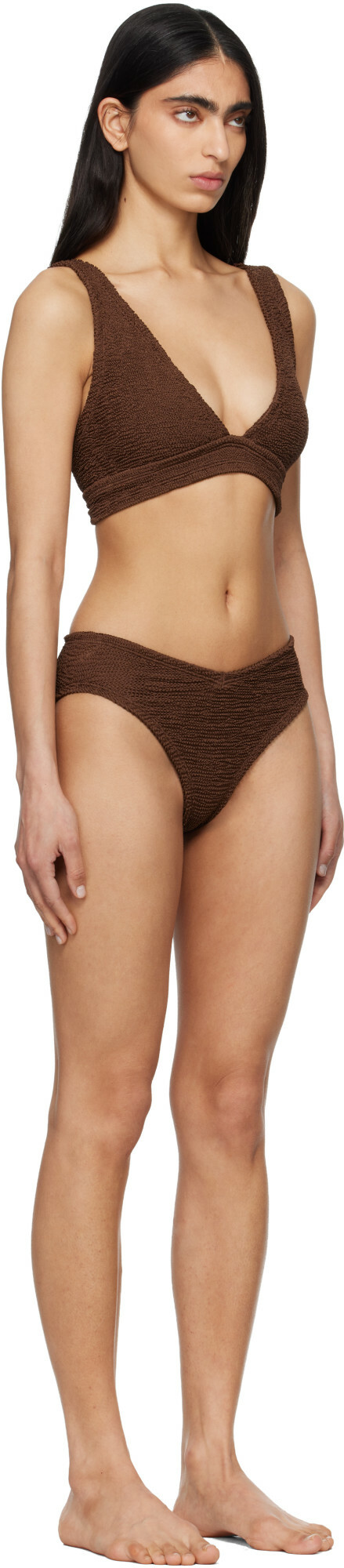 Hunza G Brown Angel Bikini