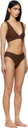 Hunza G Brown Angel Bikini