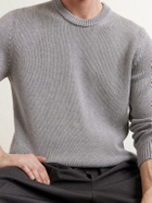 Slowear - Slim-Fit Cotton Sweater - Gray