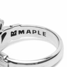 Maple Men's Mother Earth Ring in Silver