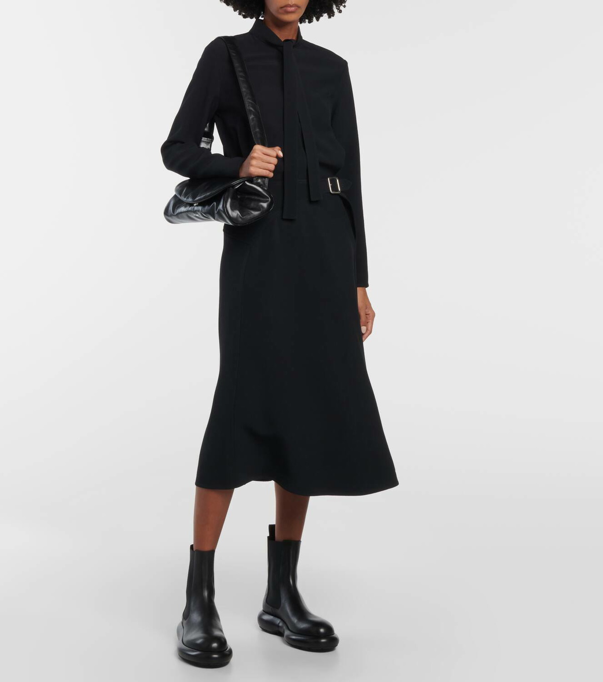 Jil Sander Leather Chelsea boots
