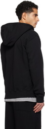 MM6 Maison Margiela Black Label Patch Hoodie
