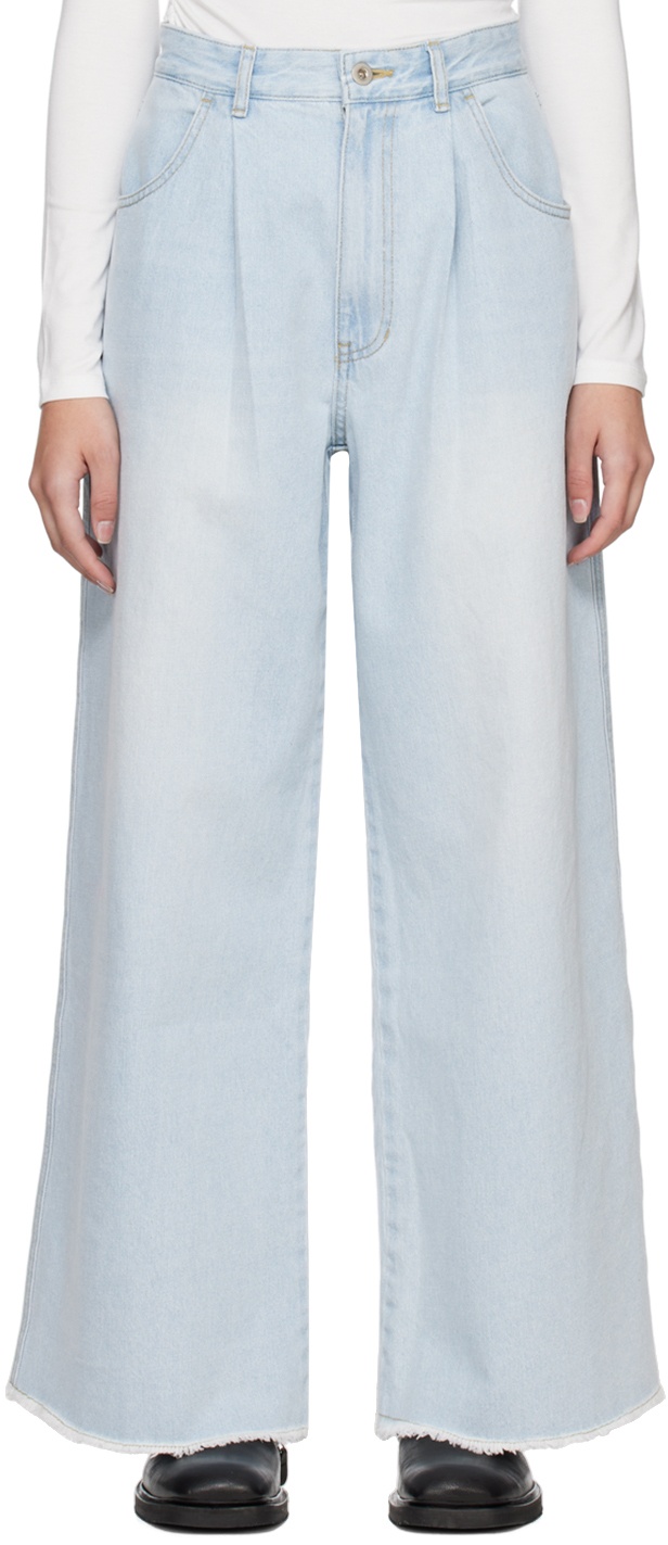 Photo: Blossom Blue Tuck Jeans
