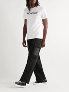 Moncler - Cotton-Blend Twill Cargo Trousers - Black