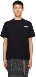 sacai Black 'Interstellar' T-Shirt