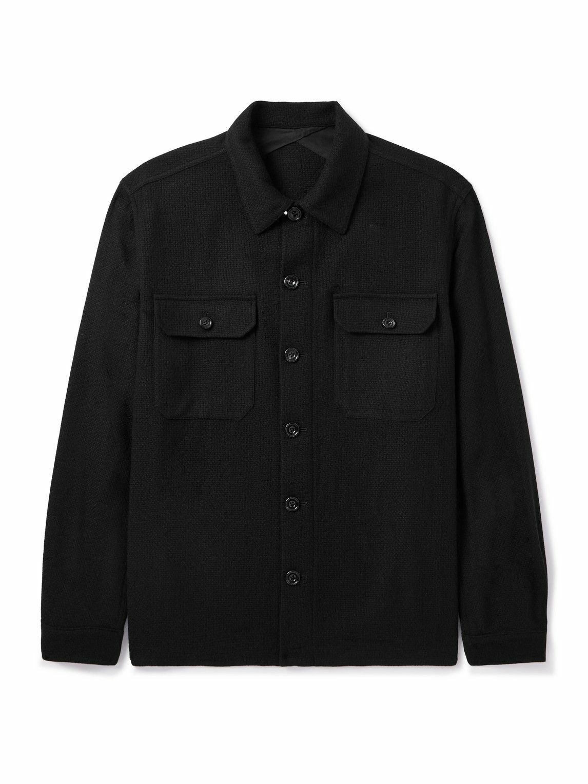 Ralph Lauren purple label カシミヤ　ライダース Ralph Lauren Purple Label Slim-Fit Denim Trucker Jacket