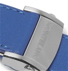 Montblanc - Summit Leather Watch Strap - Men - Blue