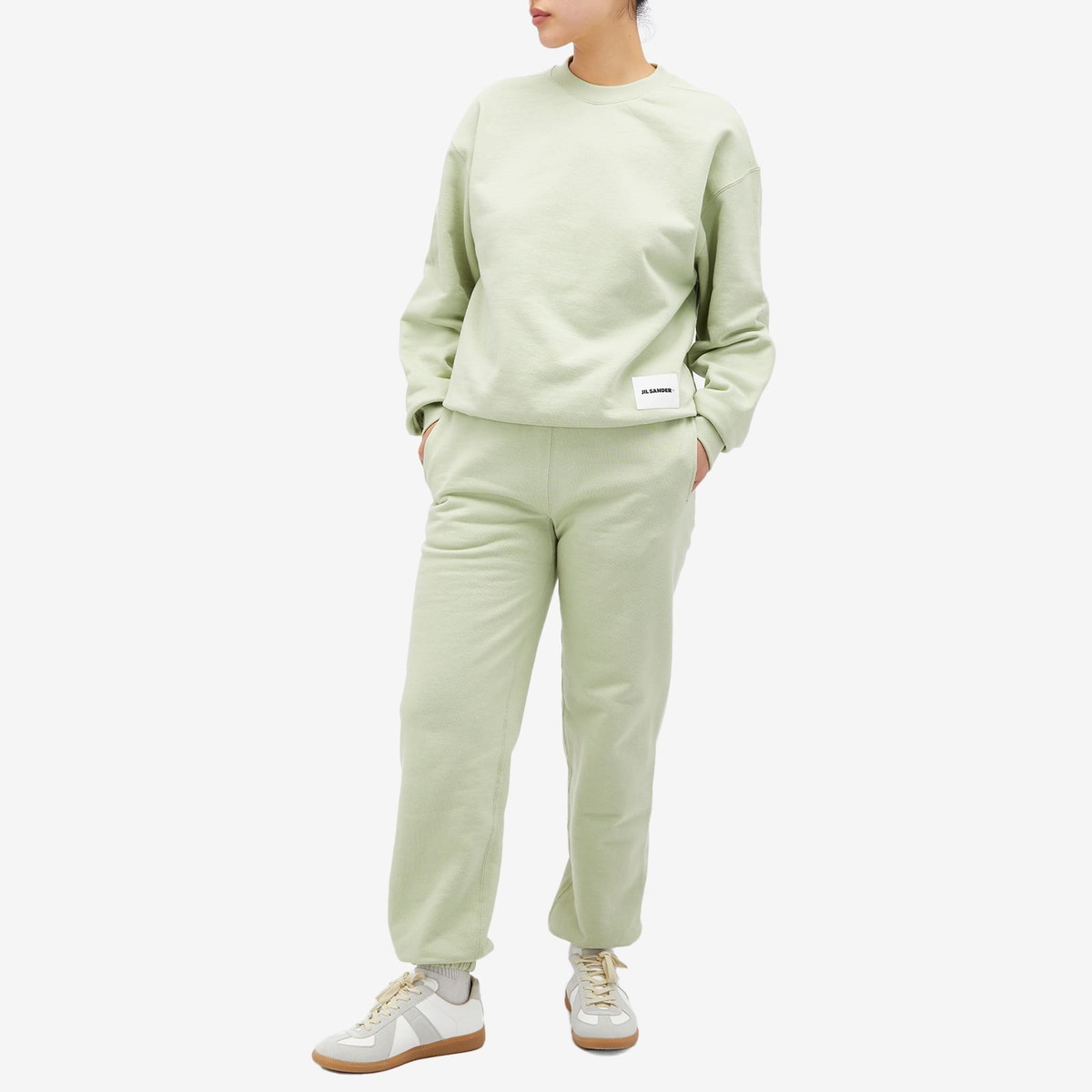 Jil Sander Women's Felpa Sweatshirt in Apple