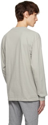 John Elliott Gray University Long Sleeve T-Shirt