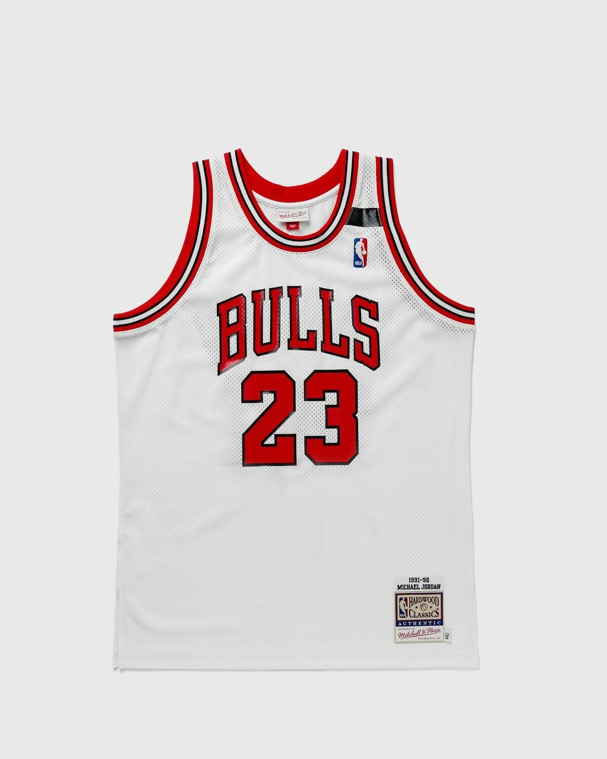 Mitchell & Ness Nba Authentic Jersey Chicago Bulls 1991 92 Michael Jordan #23 White - Mens - Jerseys