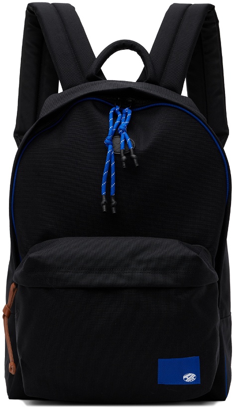 Photo: ADER error Black Logo Backpack