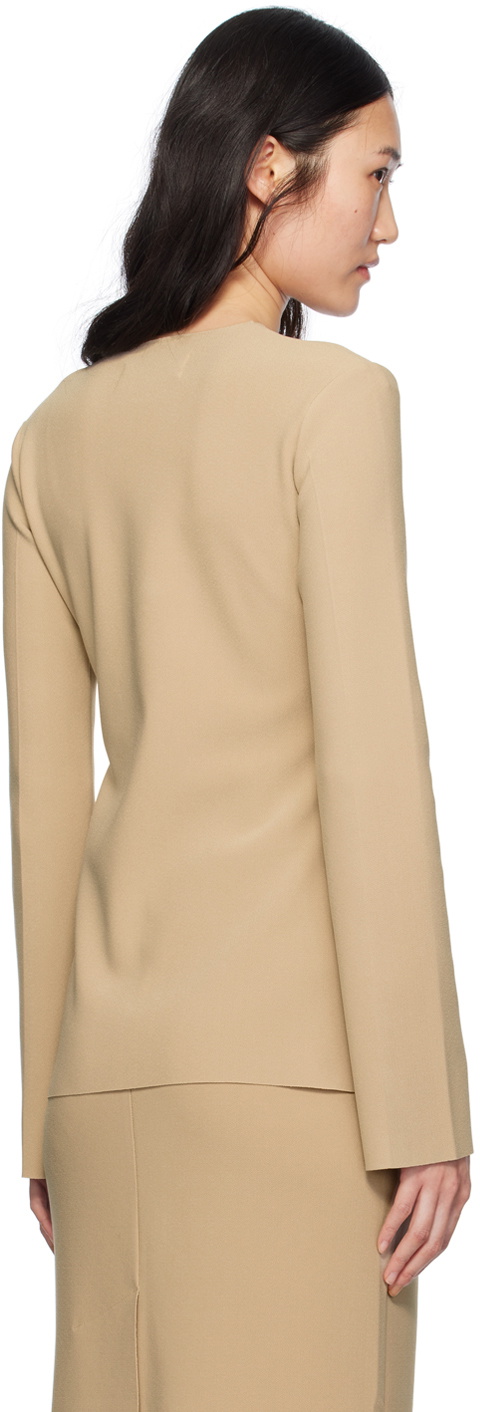 Birrot Taupe Lay2 Blouse