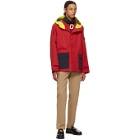 JW Anderson Red Color Hooded Jacket